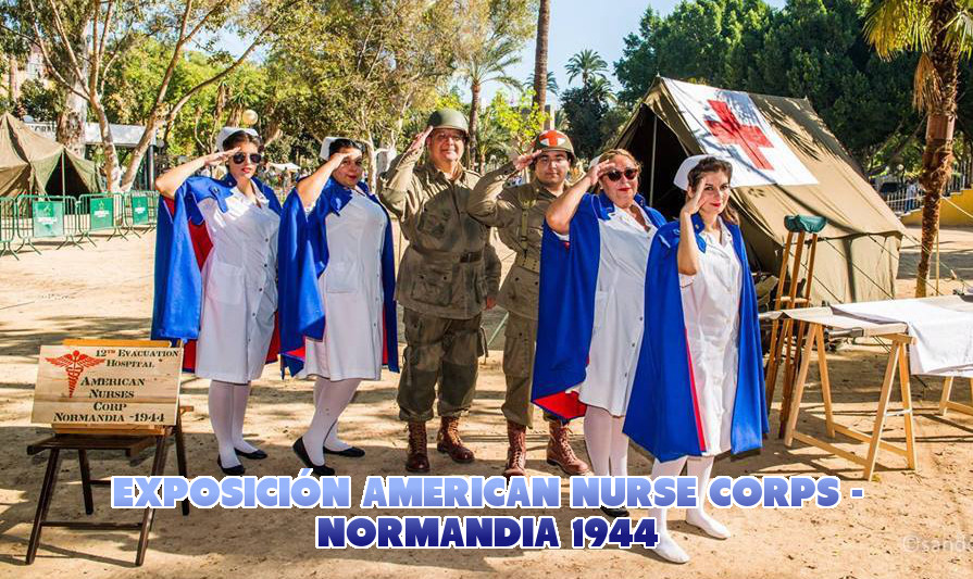 Exposición American Nurse Corp Normandia 1944