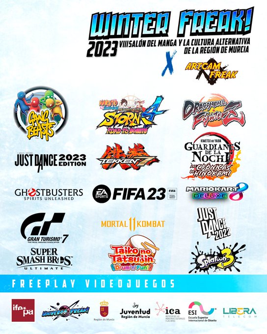 freeplay videojuegos 2023